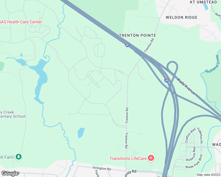 map of restaurants, bars, coffee shops, grocery stores, and more near 920 SAS Campus Drive in Cary