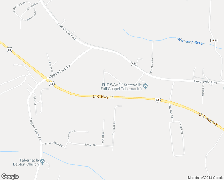map of restaurants, bars, coffee shops, grocery stores, and more near 177 Village Point Drive in Statesville