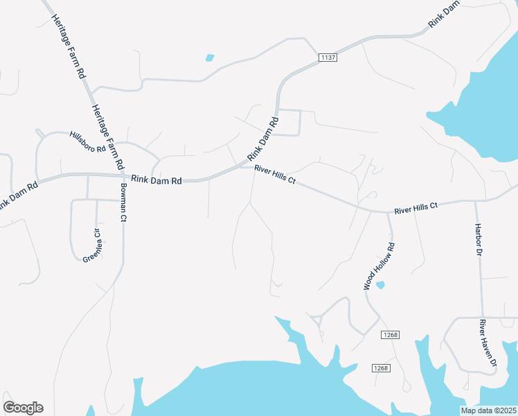 map of restaurants, bars, coffee shops, grocery stores, and more near Starnes Circle Drive in Taylorsville