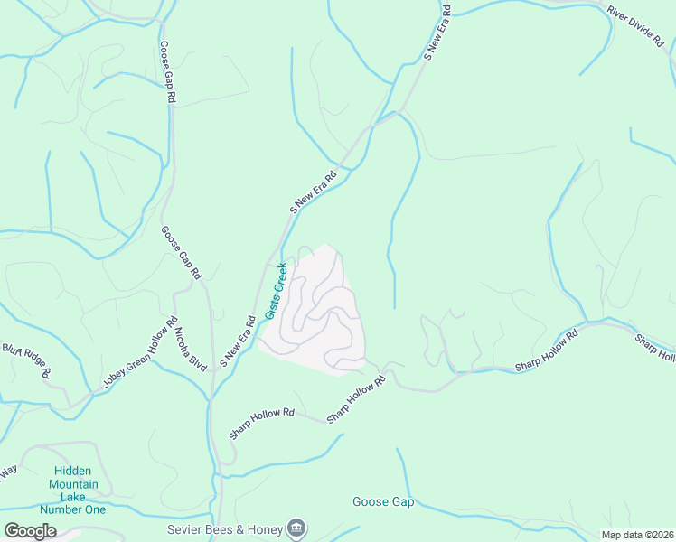 map of restaurants, bars, coffee shops, grocery stores, and more near 1328 Timberwolf Way in Sevierville