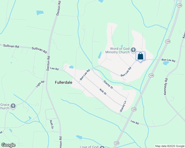 map of restaurants, bars, coffee shops, grocery stores, and more near 499 Stacey Street in Thomasville