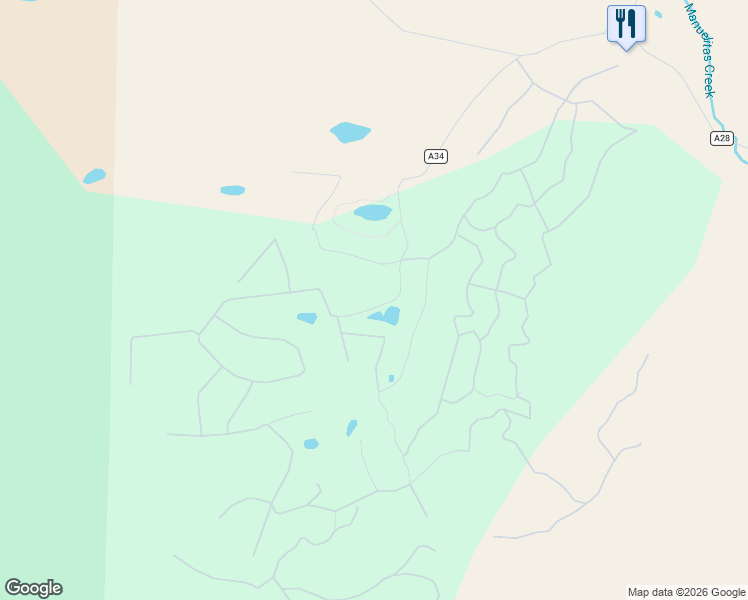 map of restaurants, bars, coffee shops, grocery stores, and more near Forest Drive West in San Miguel