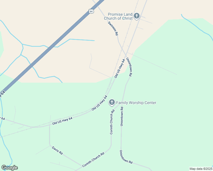 map of restaurants, bars, coffee shops, grocery stores, and more near 1034 Simpson Road in Jamesville