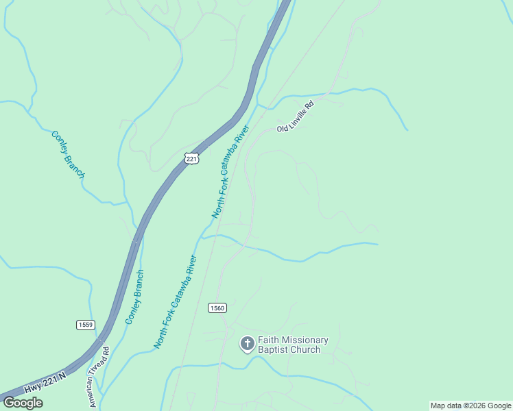 map of restaurants, bars, coffee shops, grocery stores, and more near 1146 Old Linville Road in Marion