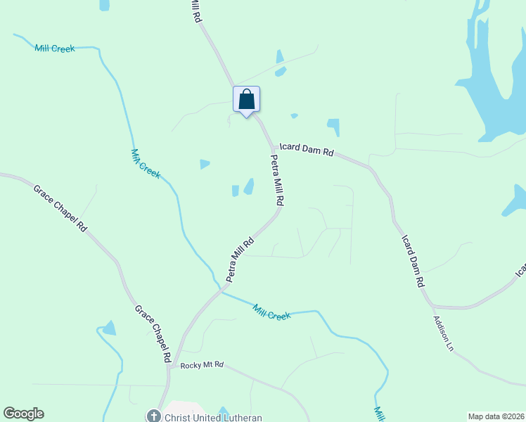 map of restaurants, bars, coffee shops, grocery stores, and more near 4751 Petra Mill Road in Granite Falls