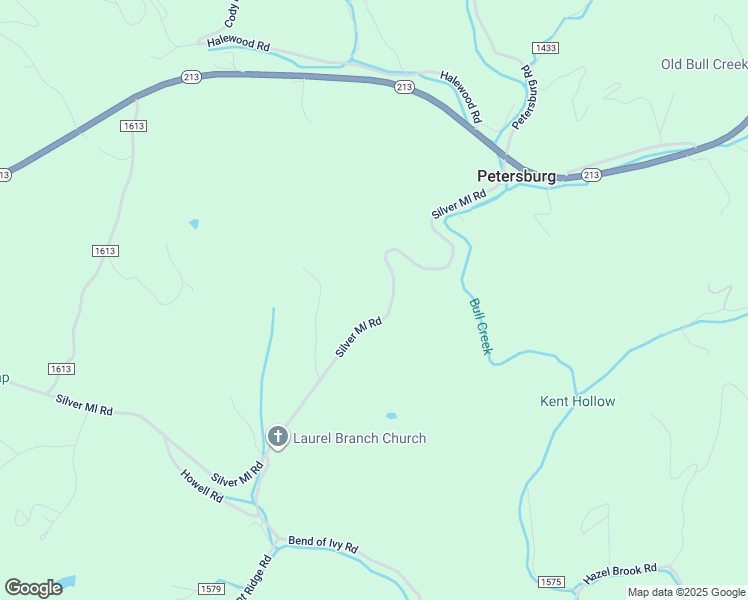 map of restaurants, bars, coffee shops, grocery stores, and more near 1929 Silver Mill Road in Marshall