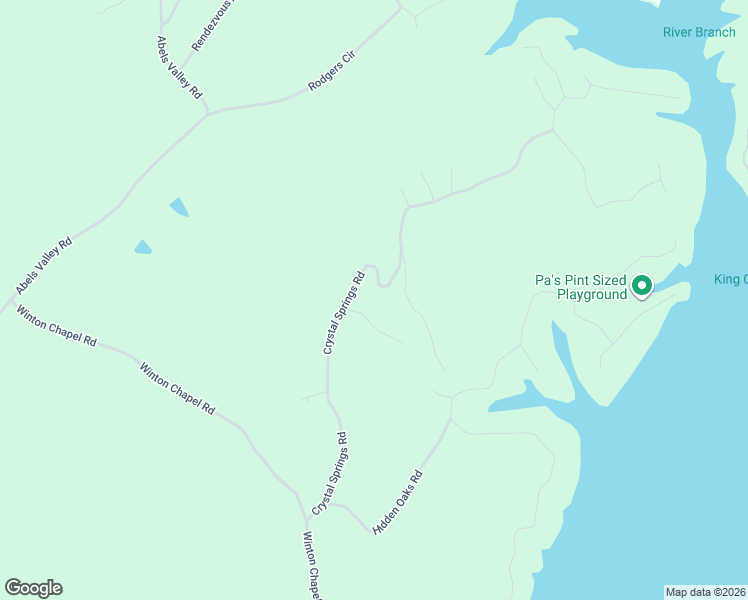 map of restaurants, bars, coffee shops, grocery stores, and more near Crystal Springs Road in Rockwood