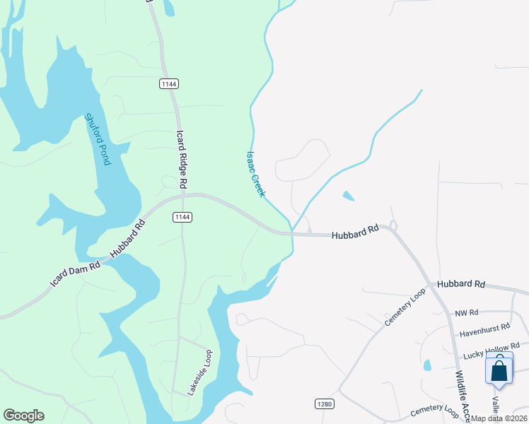 map of restaurants, bars, coffee shops, grocery stores, and more near 56 Westwinds Drive in Hickory