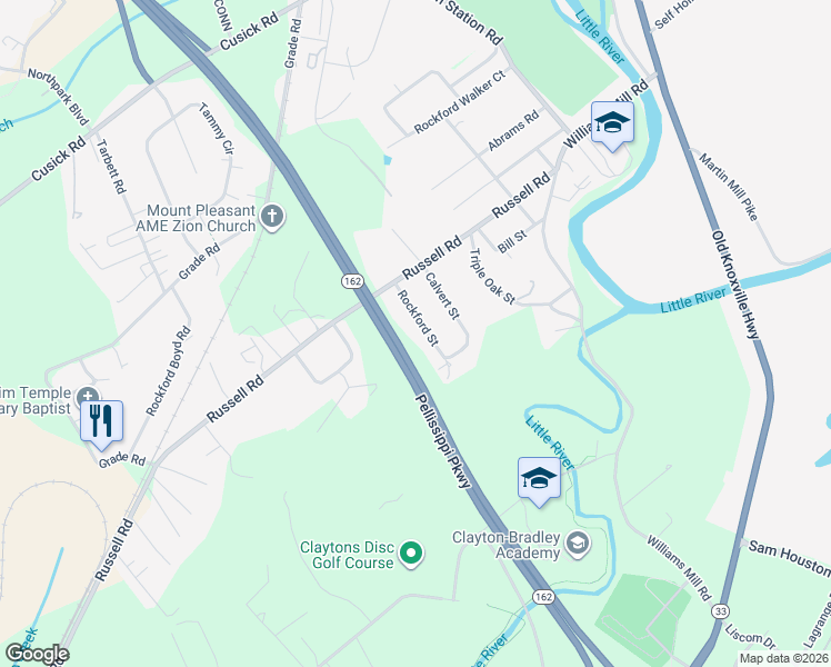 map of restaurants, bars, coffee shops, grocery stores, and more near 3631 Rockford Street in Rockford