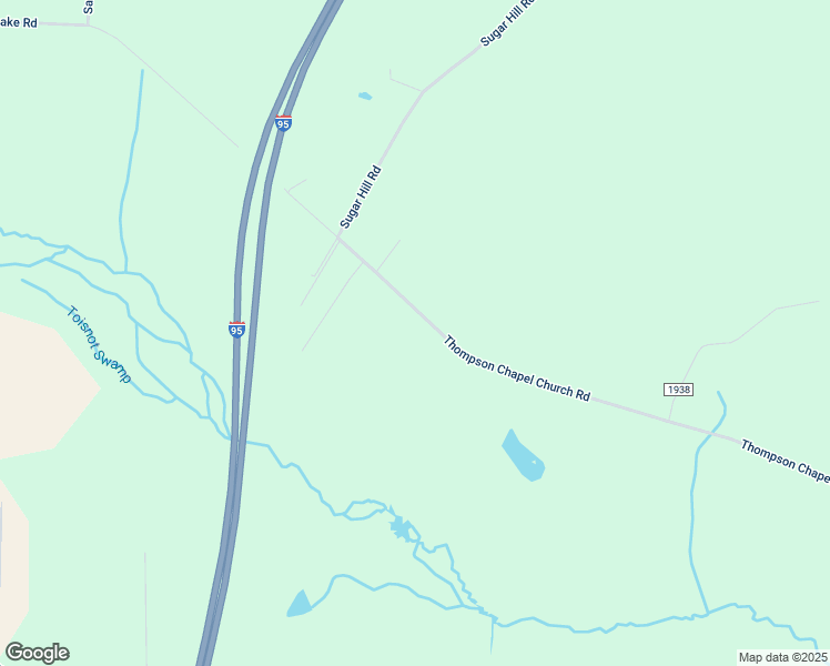 map of restaurants, bars, coffee shops, grocery stores, and more near 1353 Thompson Chapel Church Road in Wilson