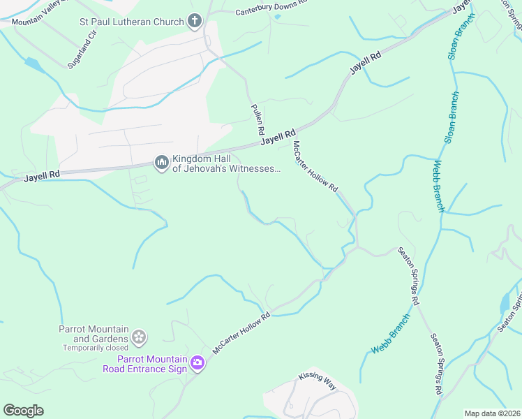 map of restaurants, bars, coffee shops, grocery stores, and more near 1356 Jayell Road in Sevierville