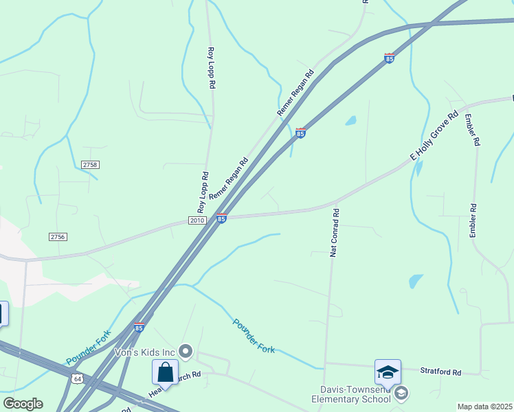 map of restaurants, bars, coffee shops, grocery stores, and more near 182 Katie Lane in Lexington