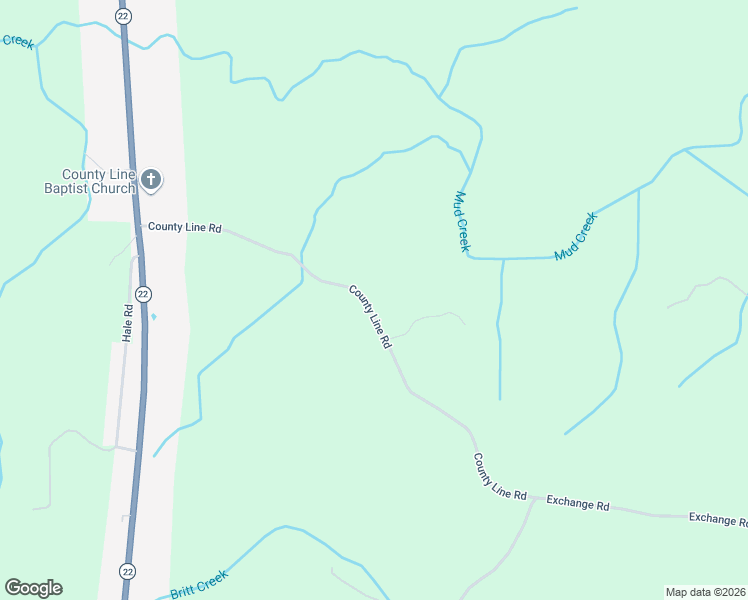 map of restaurants, bars, coffee shops, grocery stores, and more near 652 County Line Road in Wildersville