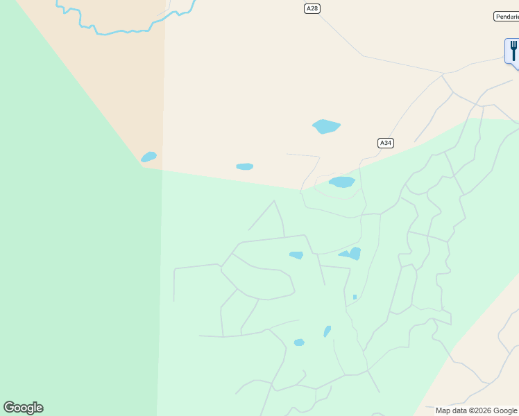 map of restaurants, bars, coffee shops, grocery stores, and more near Goleta Court in Sapello