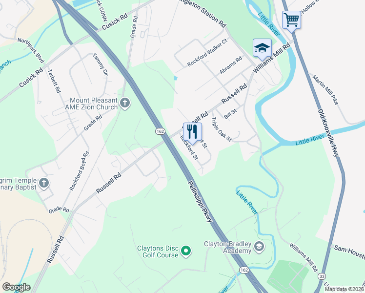 map of restaurants, bars, coffee shops, grocery stores, and more near 3631 Rockford St in Rockford
