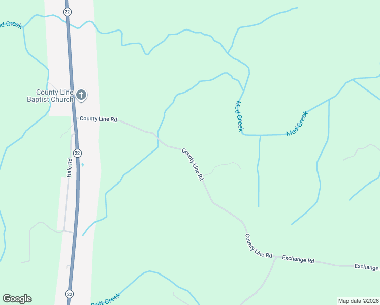 map of restaurants, bars, coffee shops, grocery stores, and more near 652 County Line Road in Wildersville