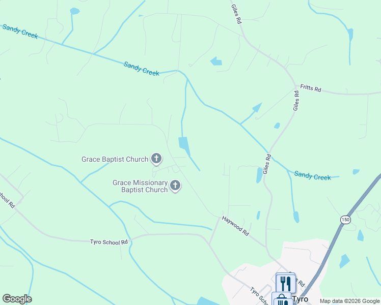 map of restaurants, bars, coffee shops, grocery stores, and more near 402 Carl Pressley Road in Lexington