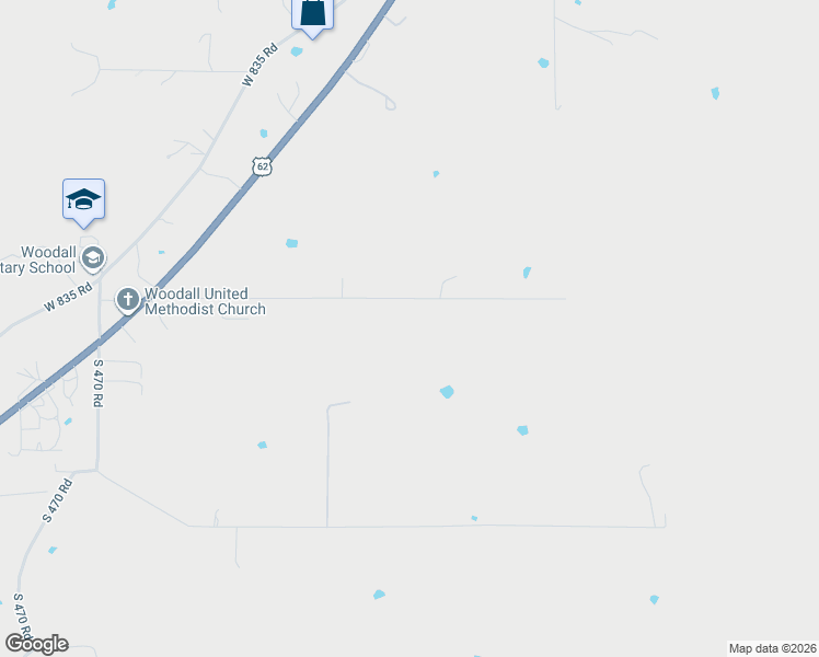 map of restaurants, bars, coffee shops, grocery stores, and more near 24751-24999 South 475 Road in Tahlequah