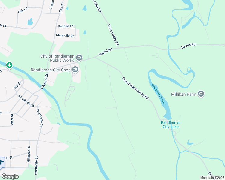 map of restaurants, bars, coffee shops, grocery stores, and more near 3763 Applewood Road in Randleman