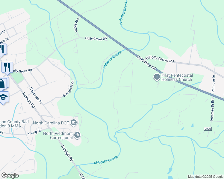map of restaurants, bars, coffee shops, grocery stores, and more near 178 Locust Drive in Lexington