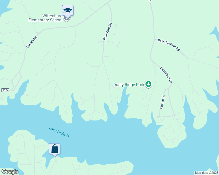 map of restaurants, bars, coffee shops, grocery stores, and more near 660 Pine Tree Road in Township of Taylorsville
