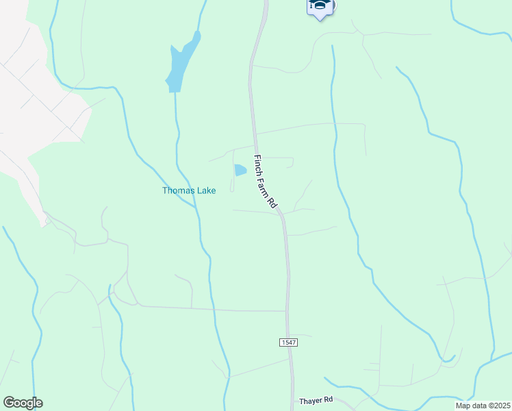 map of restaurants, bars, coffee shops, grocery stores, and more near 3389 Finch Farm Road in Trinity