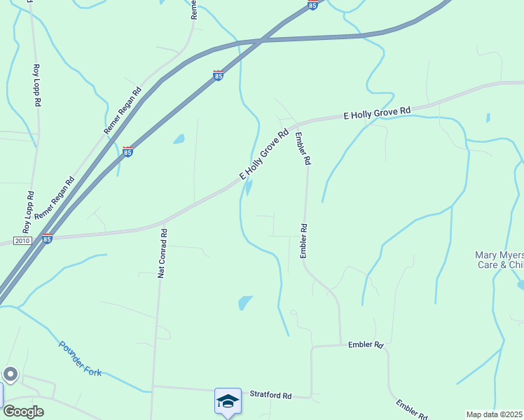map of restaurants, bars, coffee shops, grocery stores, and more near 364 Juniper Drive in Lexington