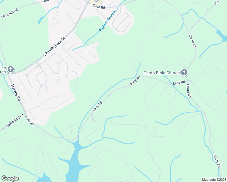 map of restaurants, bars, coffee shops, grocery stores, and more near 12448 Early Road in Knoxville