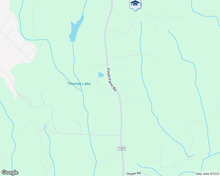 map of restaurants, bars, coffee shops, grocery stores, and more near 3389 Finch Farm Road in Trinity