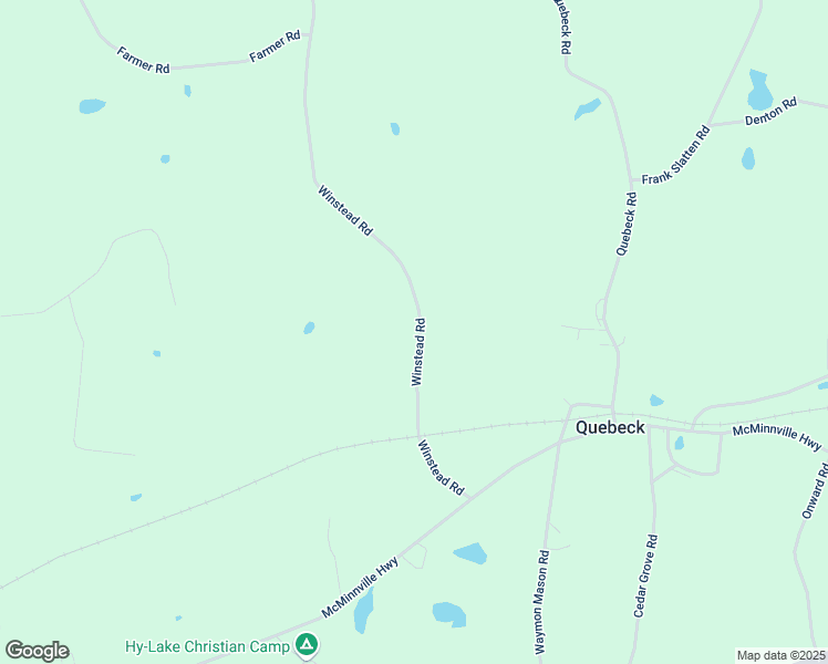 map of restaurants, bars, coffee shops, grocery stores, and more near 511 Winstead Road in Quebeck
