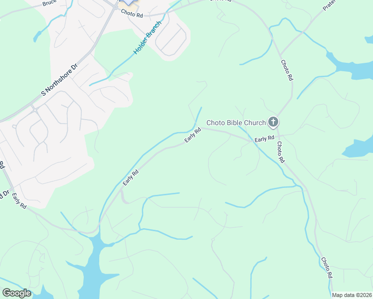 map of restaurants, bars, coffee shops, grocery stores, and more near 12448 Early Road in Knoxville