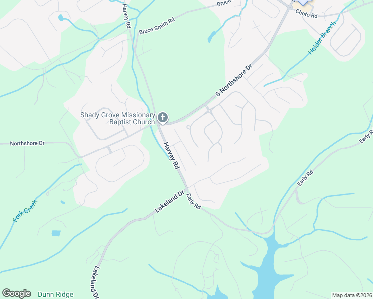 map of restaurants, bars, coffee shops, grocery stores, and more near 1729 Bonnie Roach Lane in Knoxville