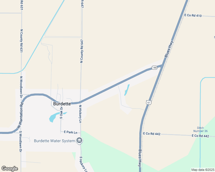 map of restaurants, bars, coffee shops, grocery stores, and more near in Burdette