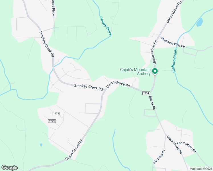map of restaurants, bars, coffee shops, grocery stores, and more near 2070 Union Grove Road in Lenoir