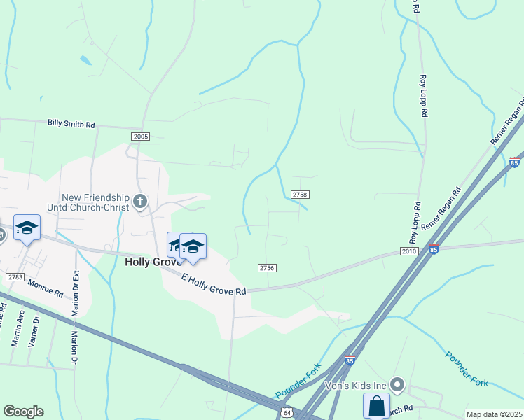 map of restaurants, bars, coffee shops, grocery stores, and more near 371 Arland Drive in Lexington