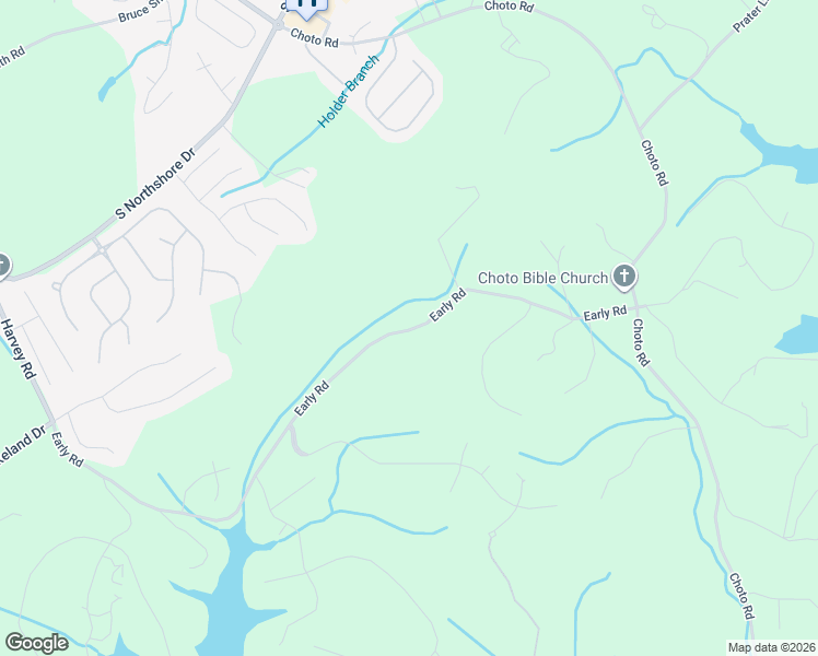 map of restaurants, bars, coffee shops, grocery stores, and more near 12448 Early Road in Knoxville