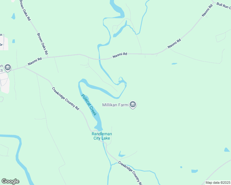 map of restaurants, bars, coffee shops, grocery stores, and more near 3711 Cedar Springs Road in Randleman