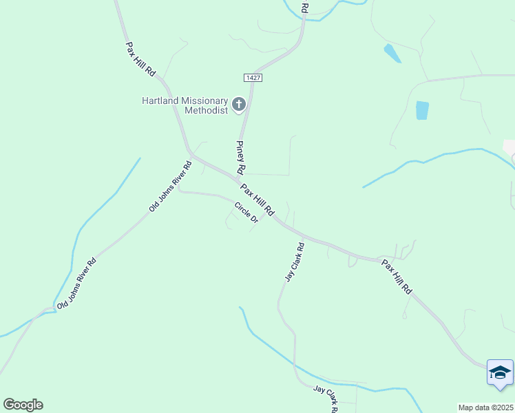 map of restaurants, bars, coffee shops, grocery stores, and more near 2677 Pax Hill Rd in Morganton