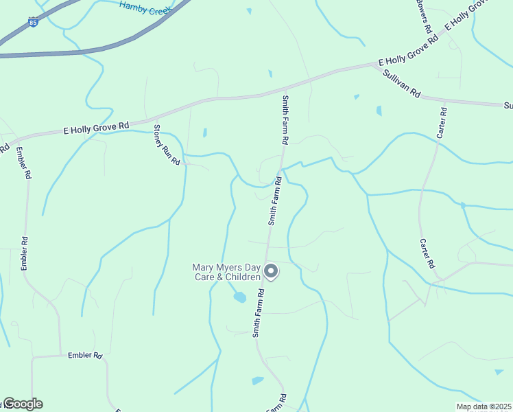 map of restaurants, bars, coffee shops, grocery stores, and more near 157 Stone Gables Lane in Thomasville