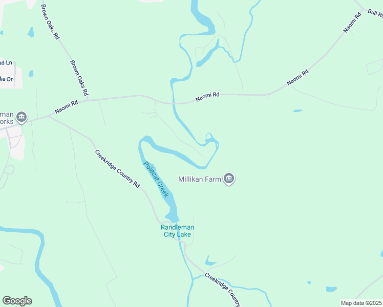 map of restaurants, bars, coffee shops, grocery stores, and more near 3711 Cedar Springs Road in Randleman