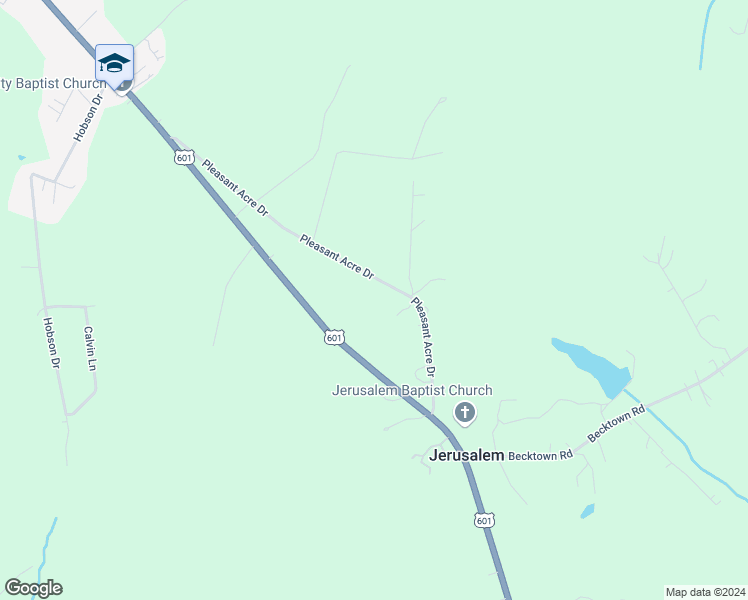 map of restaurants, bars, coffee shops, grocery stores, and more near 356 Pleasant Acre Drive in Mocksville