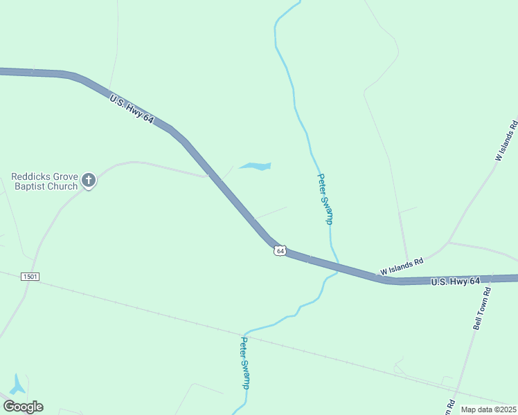 map of restaurants, bars, coffee shops, grocery stores, and more near 20841 U.S. 64 in Williamston