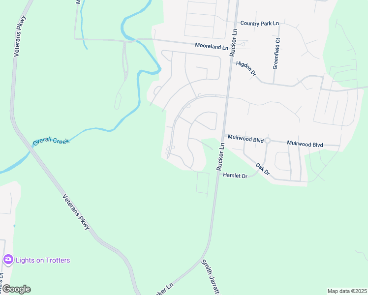 map of restaurants, bars, coffee shops, grocery stores, and more near 4524 Maryweather Lane in Murfreesboro