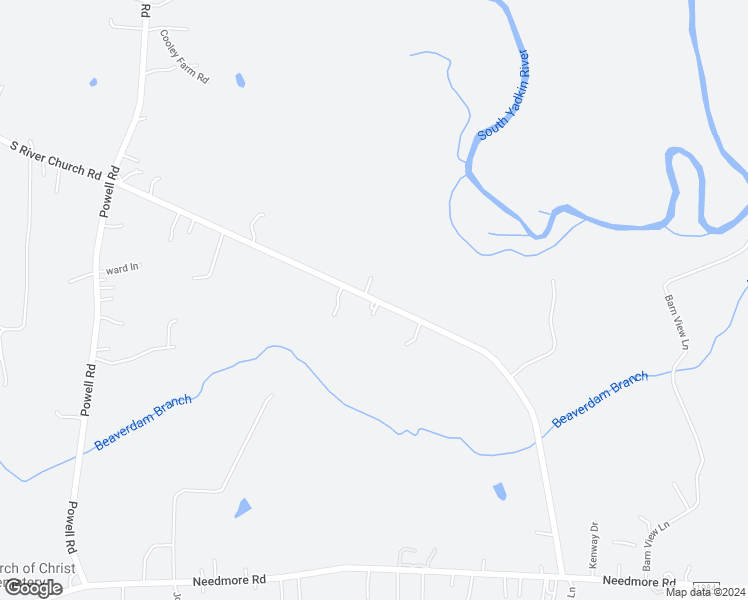 map of restaurants, bars, coffee shops, grocery stores, and more near Chaffin Road in Rowan County