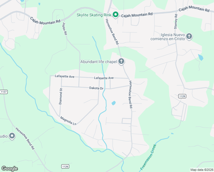 map of restaurants, bars, coffee shops, grocery stores, and more near 4445 Betts Street in Hudson