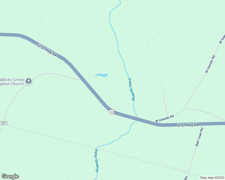 map of restaurants, bars, coffee shops, grocery stores, and more near 20841 U.S. 64 in Williamston