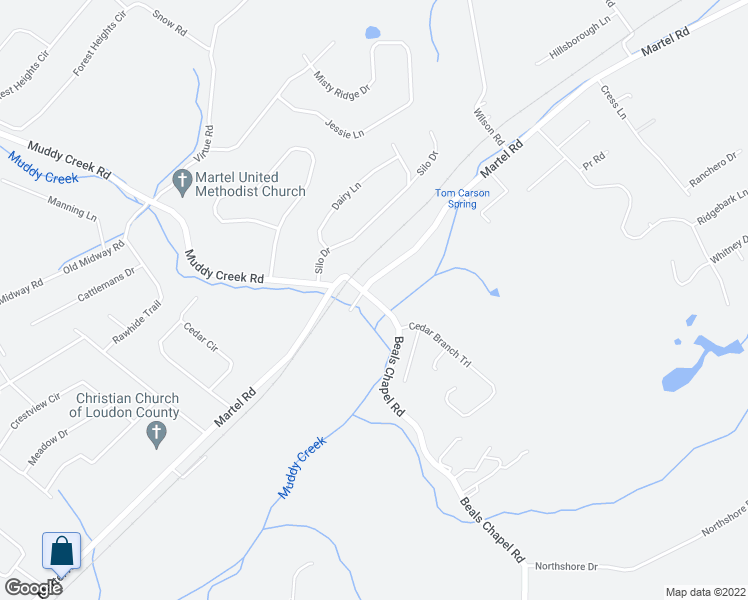 map of restaurants, bars, coffee shops, grocery stores, and more near 236 Beals Chapel Road in Lenoir City