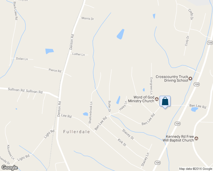 map of restaurants, bars, coffee shops, grocery stores, and more near 343 Butler Drive in Thomasville