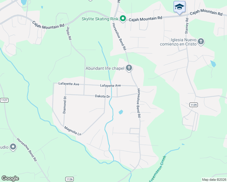 map of restaurants, bars, coffee shops, grocery stores, and more near 4445 Betts St in Hudson