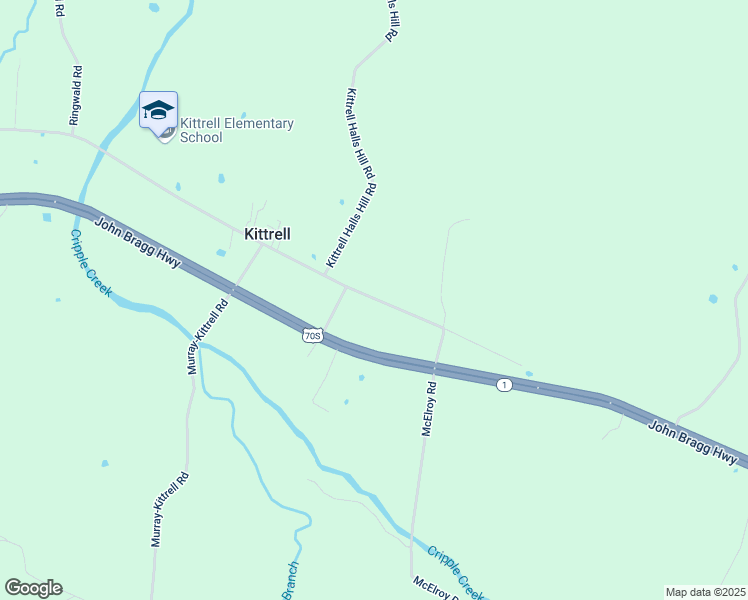 map of restaurants, bars, coffee shops, grocery stores, and more near 8372 State Highway 1 in Readyville